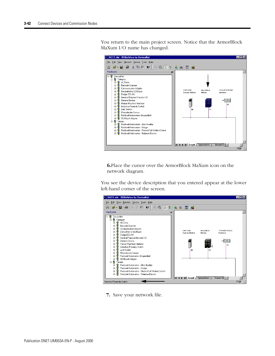 Rockwell Automation 1787-GEN2SKIT, -2, -3, -4, -5, -6, -7 DeviceNet Starter Kit User Manual User Manual | Page 94 / 142