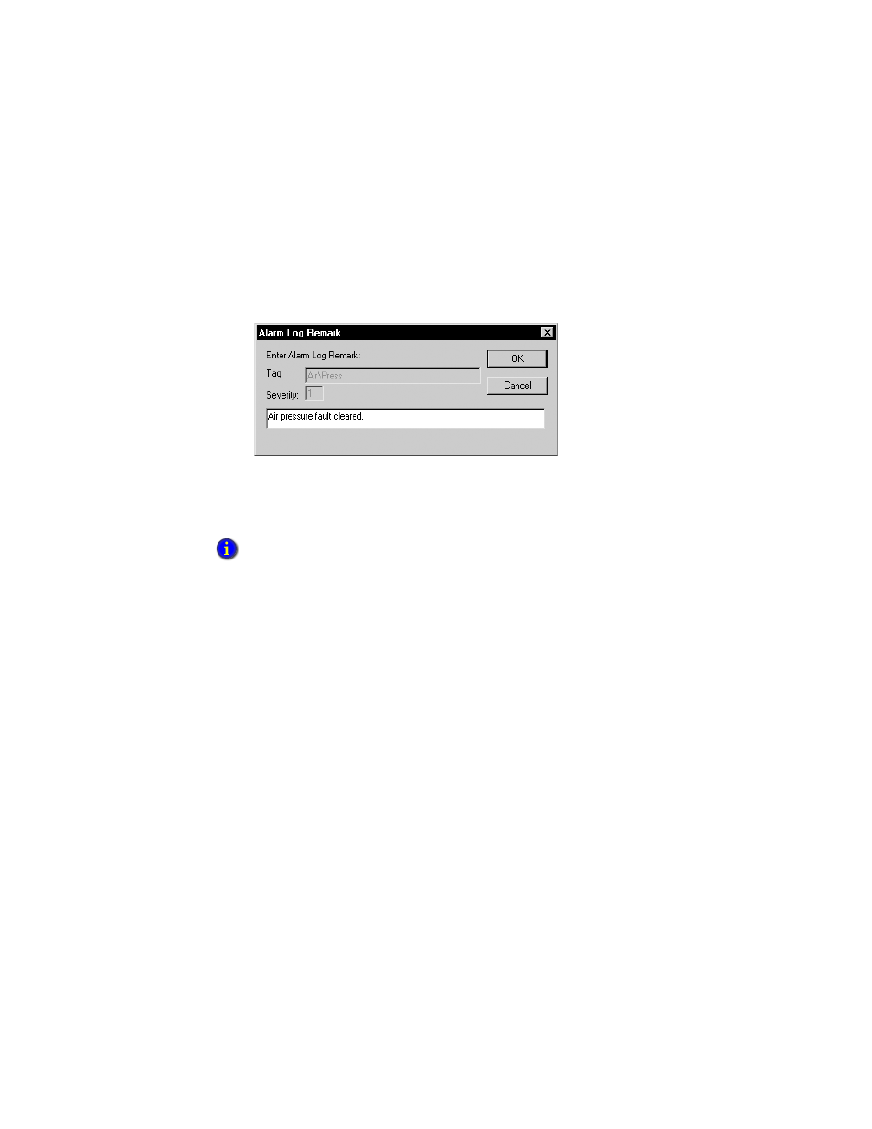 Suppressing alarm logging, Suppressing alarm logging – 31 | Rockwell Automation FactoryTalk View Site Edition Users Guide User Manual | Page 243 / 696