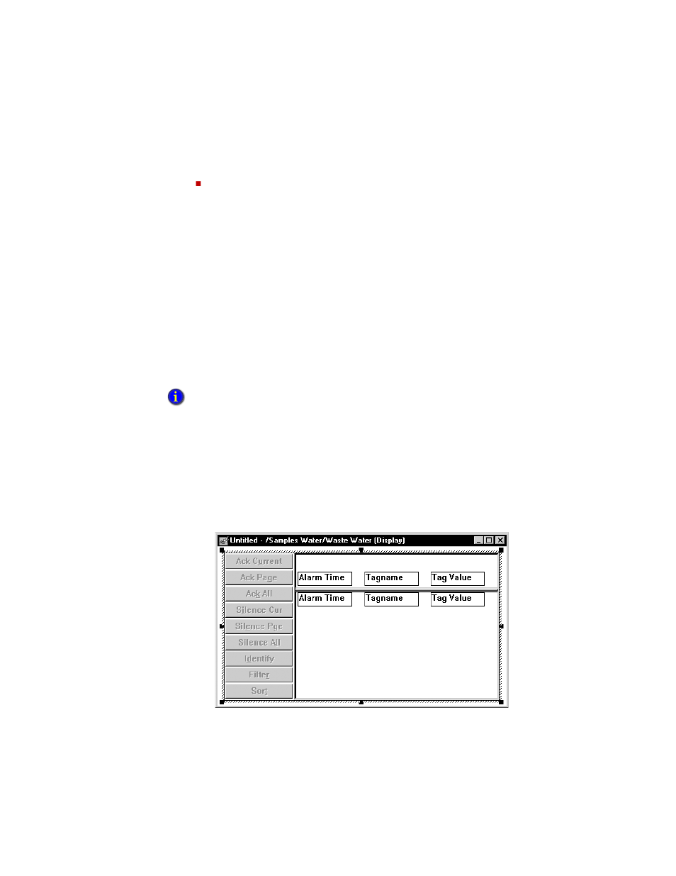 Selecting buttons, Selecting buttons – 36 | Rockwell Automation FactoryTalk View Site Edition Users Guide User Manual | Page 248 / 696