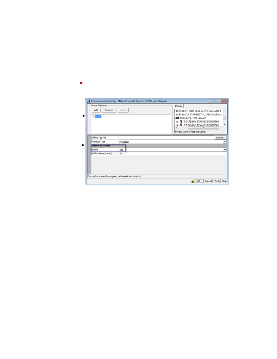 Working with tag alarm and event servers, Working with tag alarm and event servers – 21 | Rockwell Automation FactoryTalk View Site Edition Users Guide User Manual | Page 277 / 696