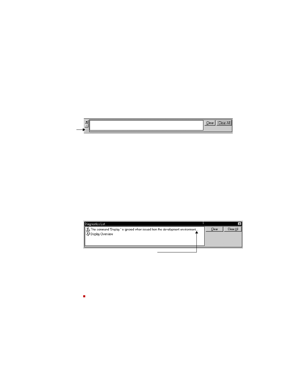 Viewing messages in the diagnostics list, Viewing messages in the diagnostics list – 8 | Rockwell Automation FactoryTalk View Site Edition Users Guide User Manual | Page 386 / 696