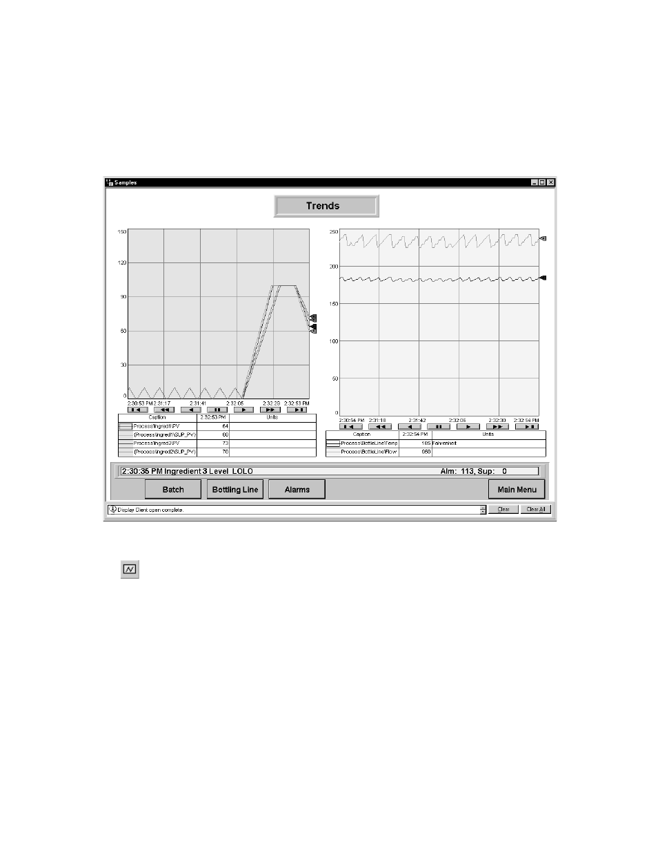 Providing a name for the trend, Providing a name for the trend – 3 | Rockwell Automation FactoryTalk View Site Edition Users Guide User Manual | Page 599 / 696