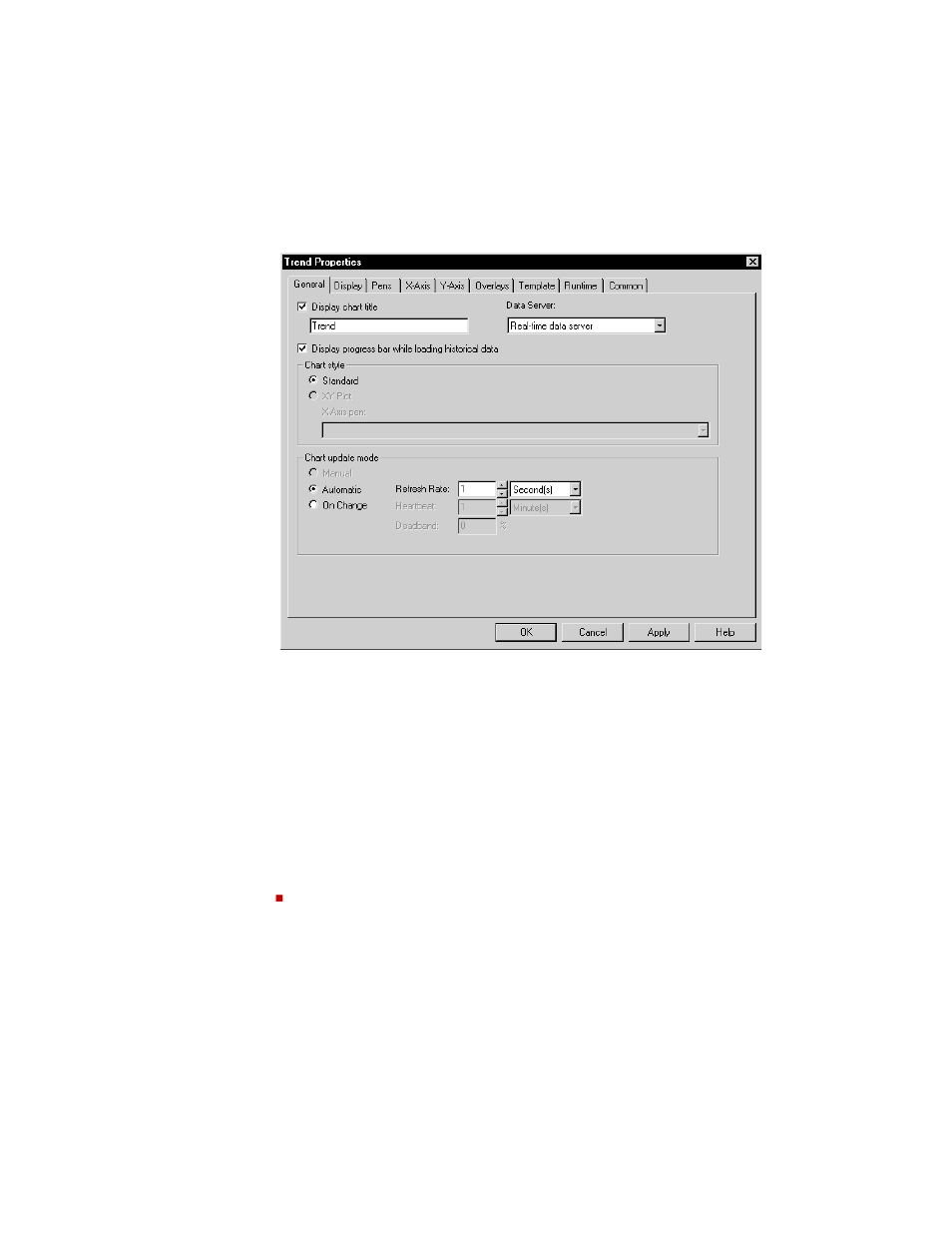 Testing a trend, The parts of a trend, Testing a trend – 5 | The parts of a trend – 5 | Rockwell Automation FactoryTalk View Site Edition Users Guide User Manual | Page 601 / 696