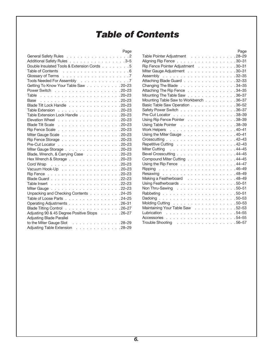 Bosch 4000 User Manual | Page 6 / 68