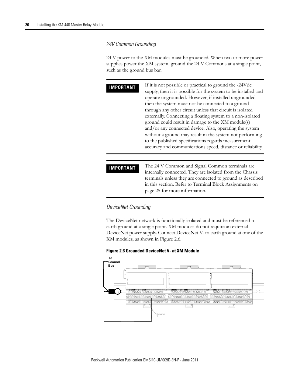 Rockwell Automation 1440-RMA00-04RC XM-440 Master Relay Module User Manual | Page 20 / 100