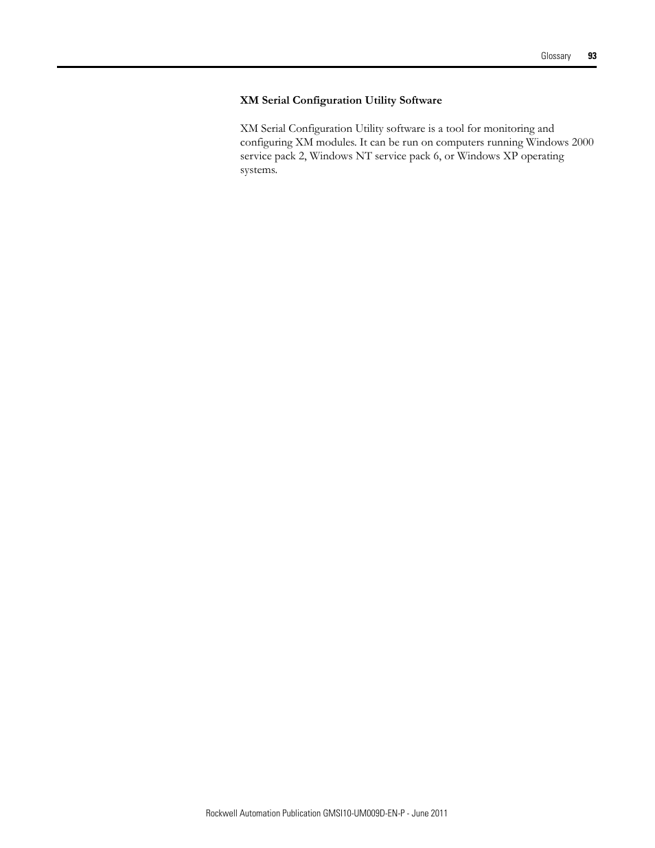 Rockwell Automation 1440-RMA00-04RC XM-440 Master Relay Module User Manual | Page 93 / 100