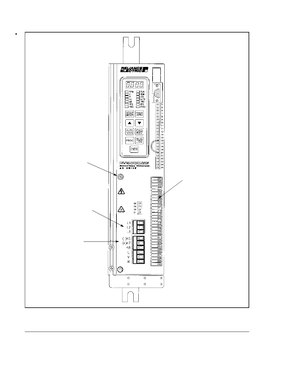 Rockwell Automation GV3000/SE AC Drive AutoMax Network Communication Board, M/N 2AX3000 User Manual | Page 43 / 96