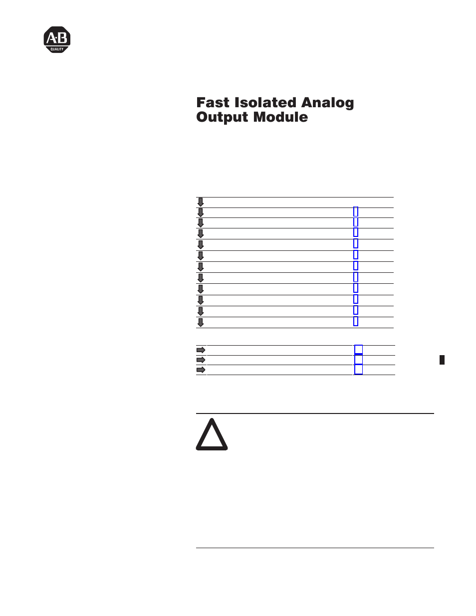Rockwell Automation 1897-NOV High Speed Analog Installation Instructions User Manual | 12 pages