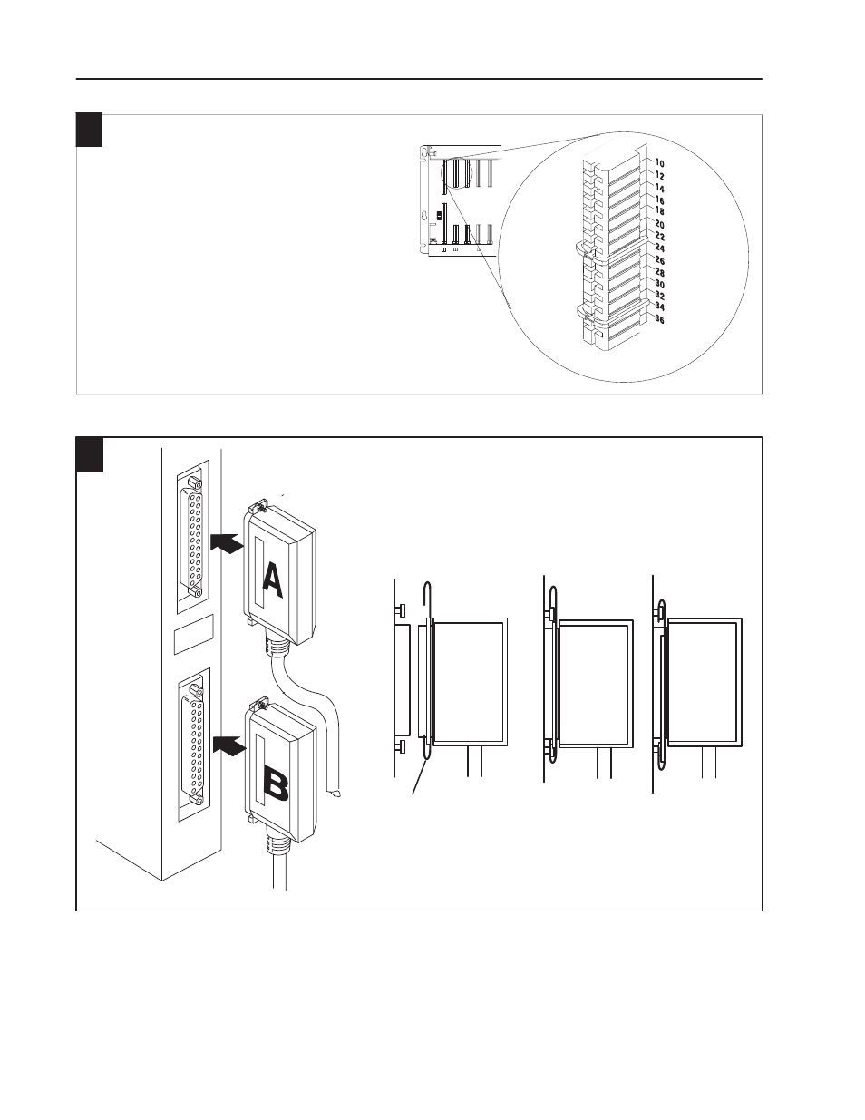 Key the backplane connector, Connect the cable to the module | Rockwell Automation 1897-NOV High Speed Analog Installation Instructions User Manual | Page 4 / 12