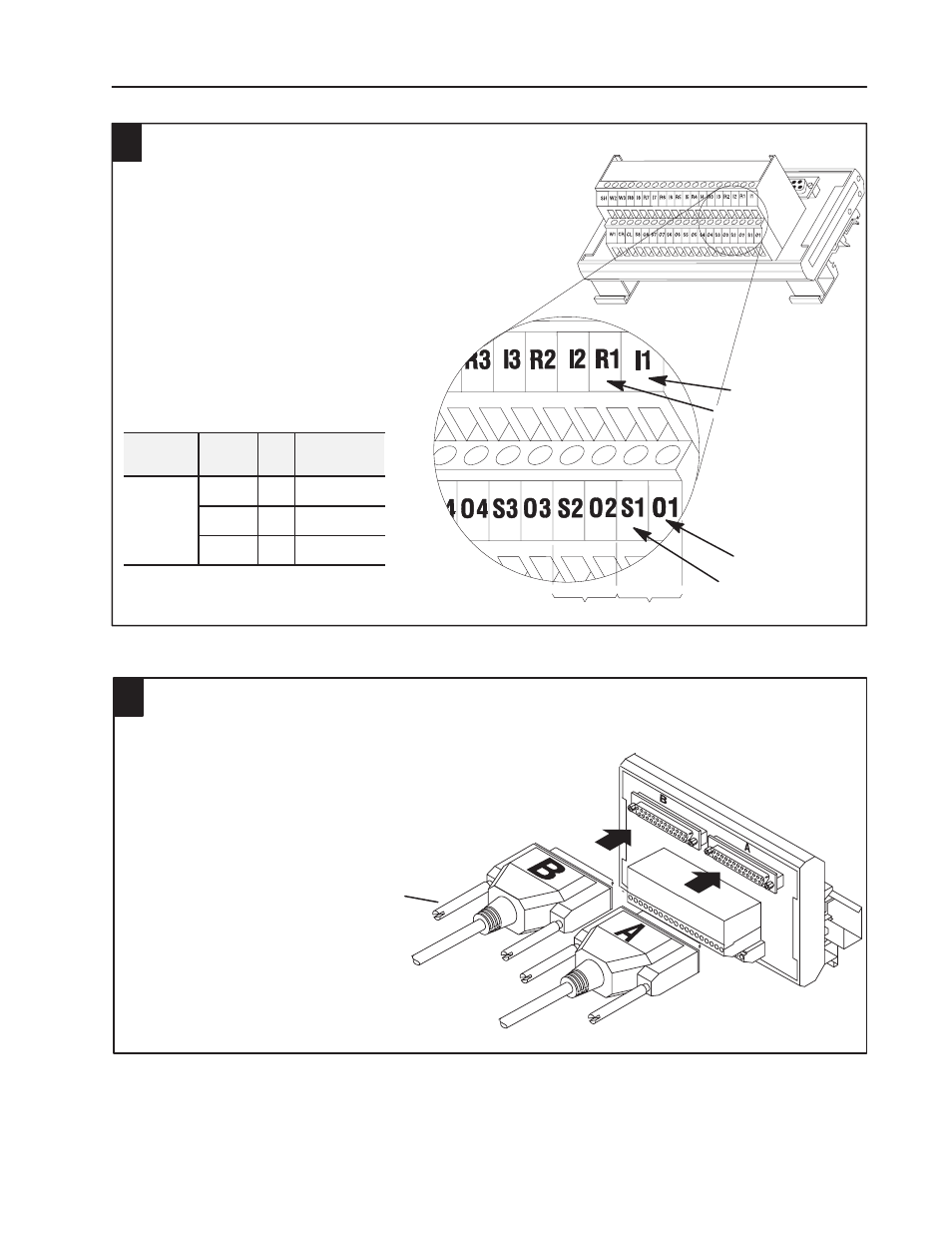 Connect wiring to the remote termination panel, Connect the cables to the remote termination panel | Rockwell Automation 1897-NOV High Speed Analog Installation Instructions User Manual | Page 5 / 12