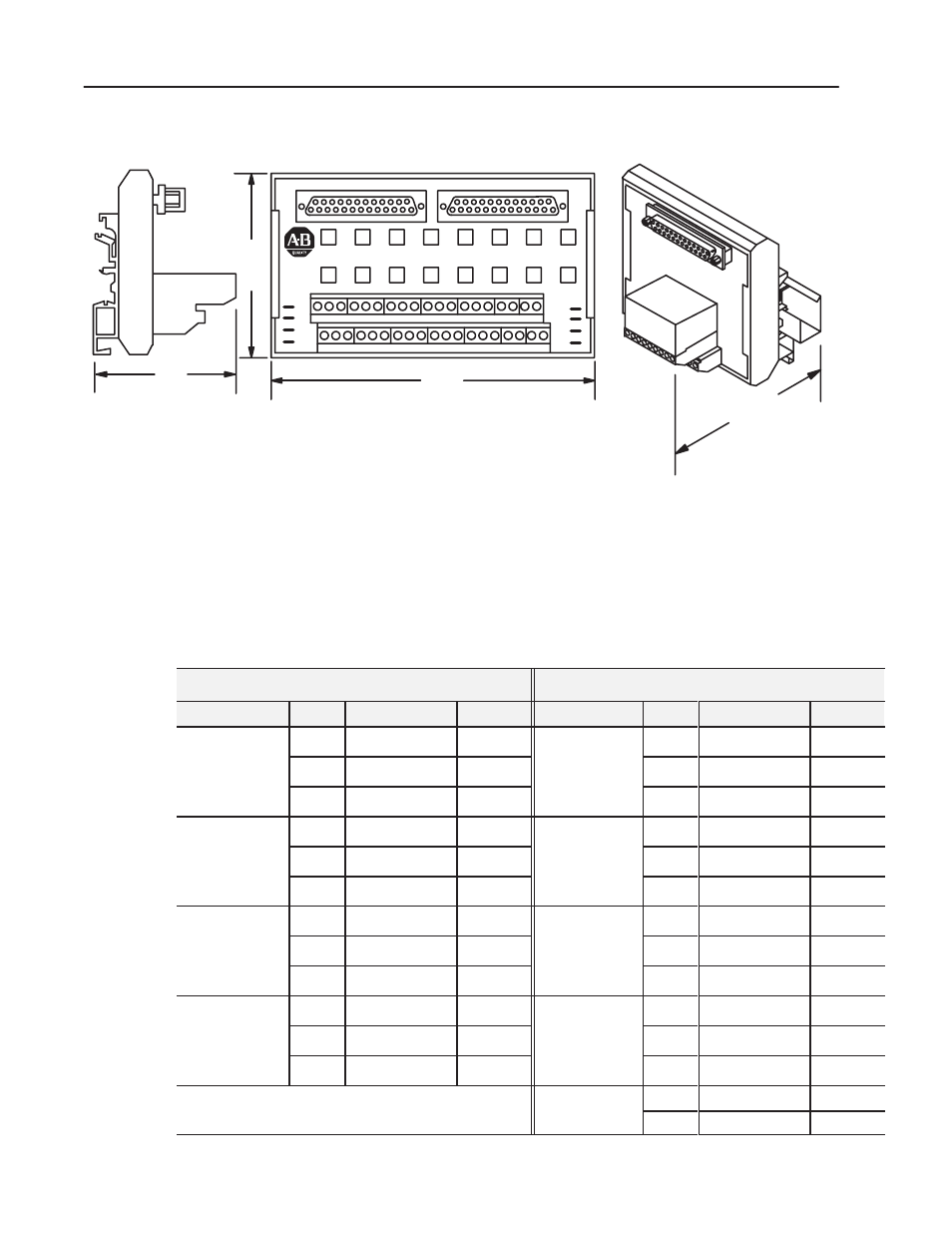 Remote termination panel dimensions, Building your own cables | Rockwell Automation 1897-NOV High Speed Analog Installation Instructions User Manual | Page 6 / 12