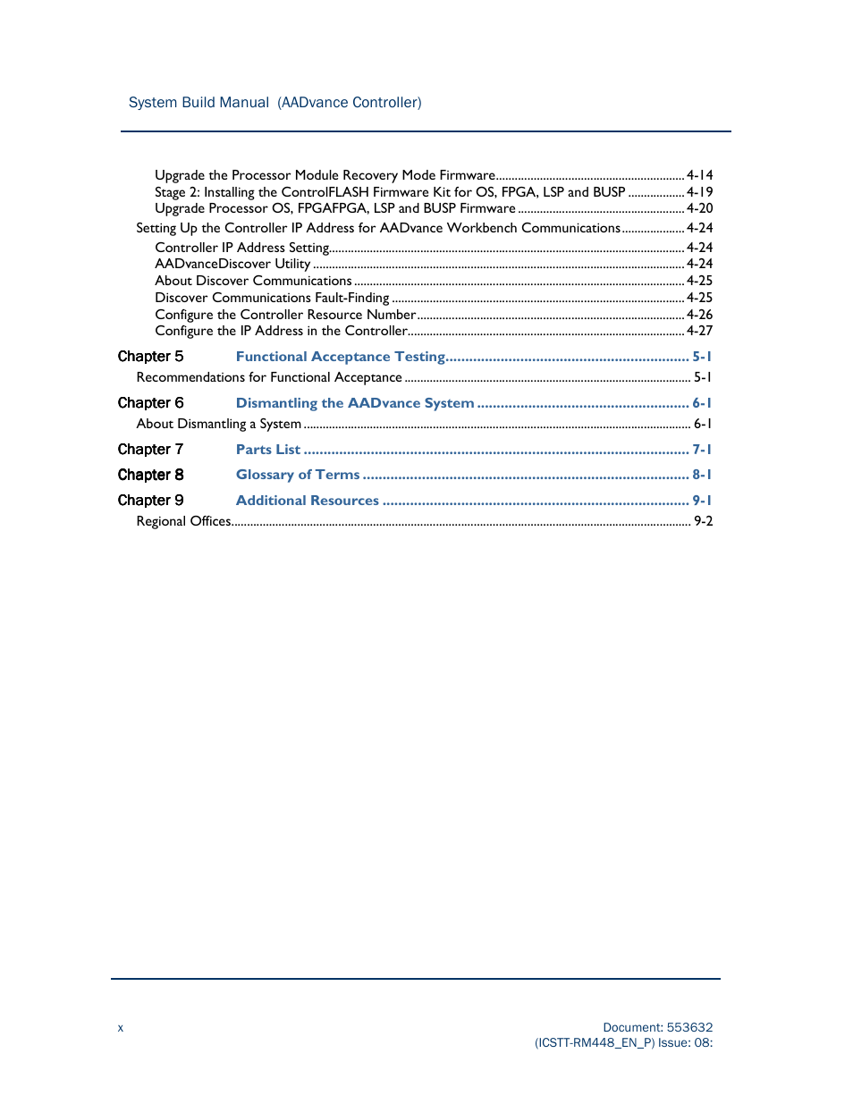 Rockwell Automation AADvance Controller System Build User Manual | Page 10 / 130