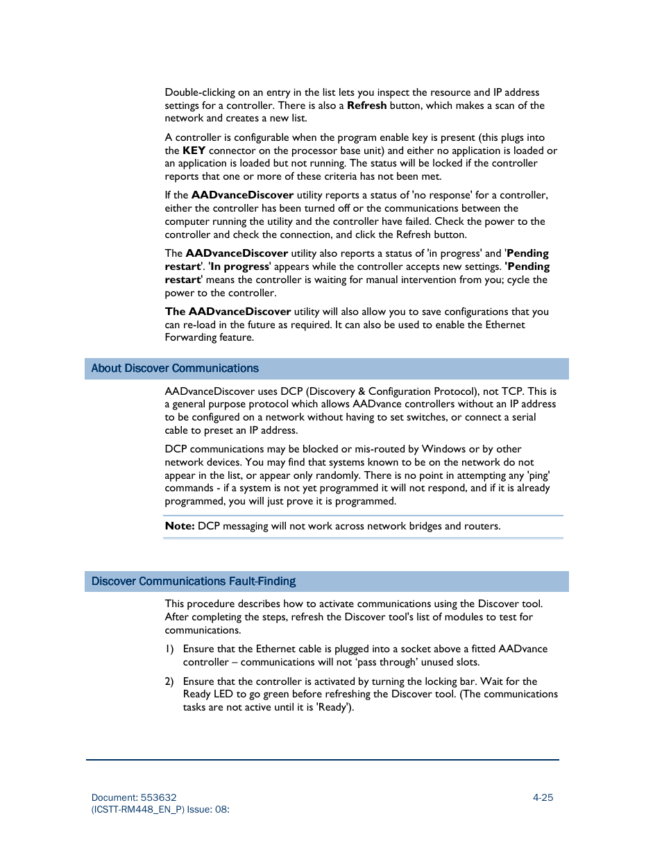 Rockwell Automation AADvance Controller System Build User Manual | Page 105 / 130