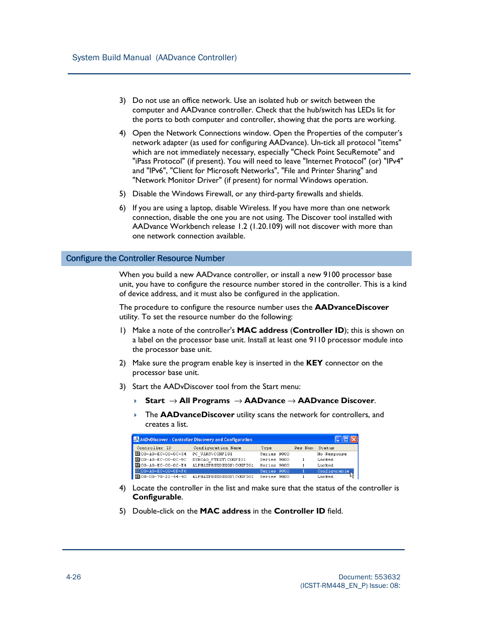 Rockwell Automation AADvance Controller System Build User Manual | Page 106 / 130