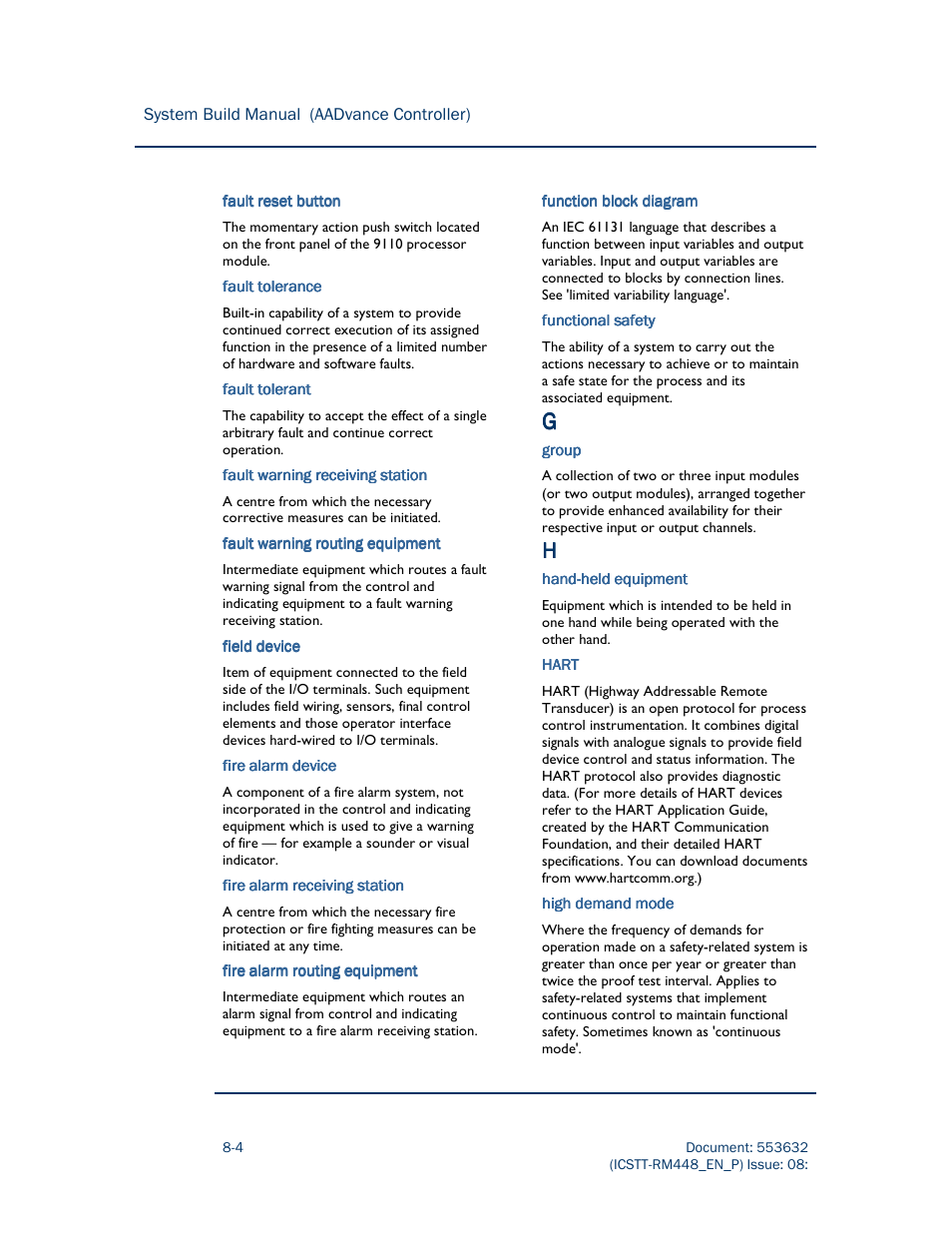 Rockwell Automation AADvance Controller System Build User Manual | Page 122 / 130