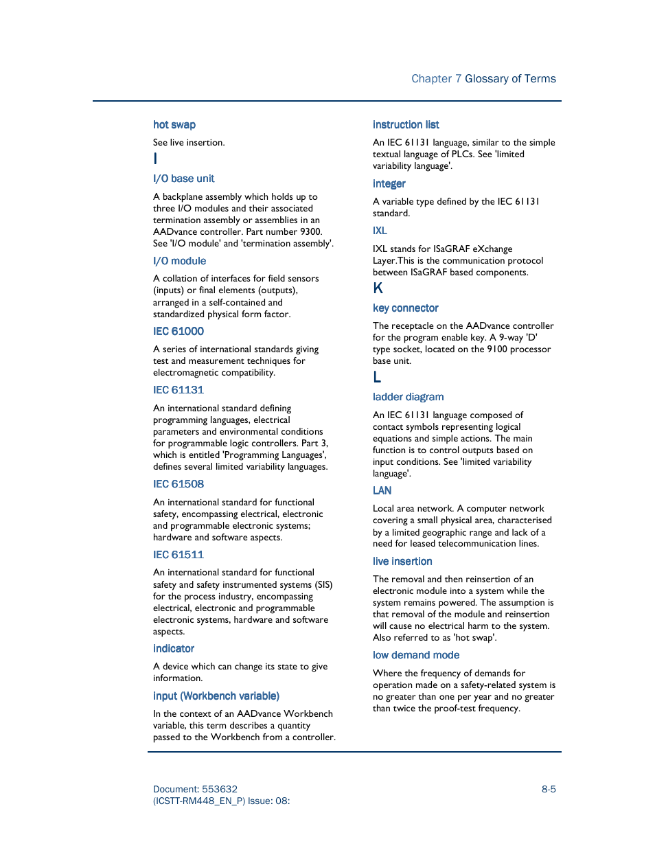 Rockwell Automation AADvance Controller System Build User Manual | Page 123 / 130