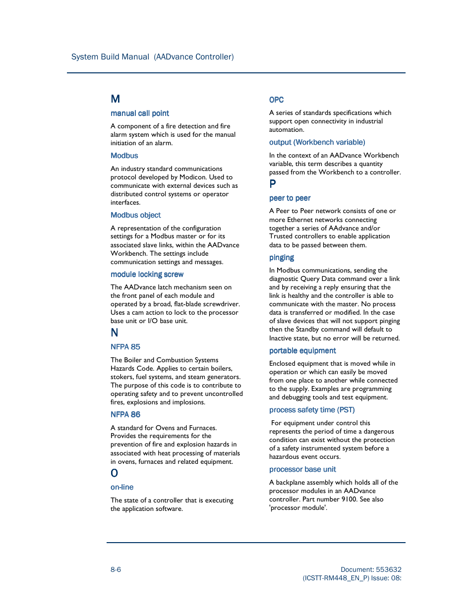 Rockwell Automation AADvance Controller System Build User Manual | Page 124 / 130