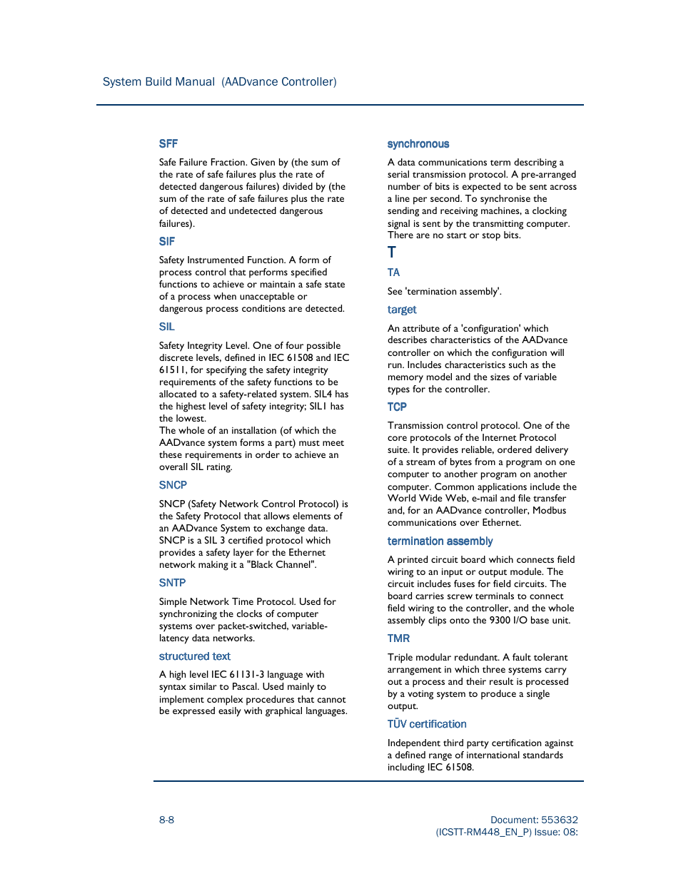 Rockwell Automation AADvance Controller System Build User Manual | Page 126 / 130