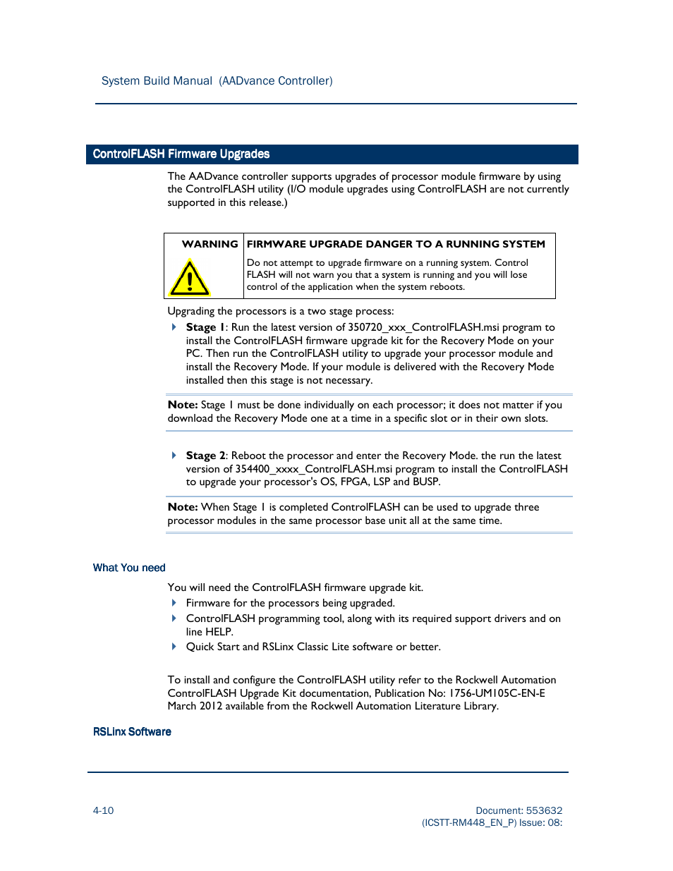 Rockwell Automation AADvance Controller System Build User Manual | Page 90 / 130