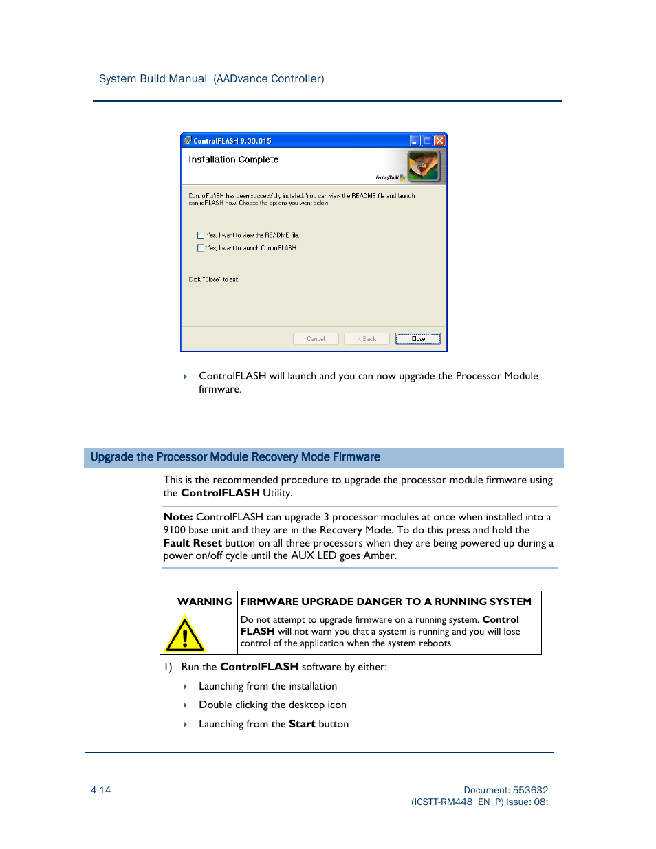 Rockwell Automation AADvance Controller System Build User Manual | Page 94 / 130