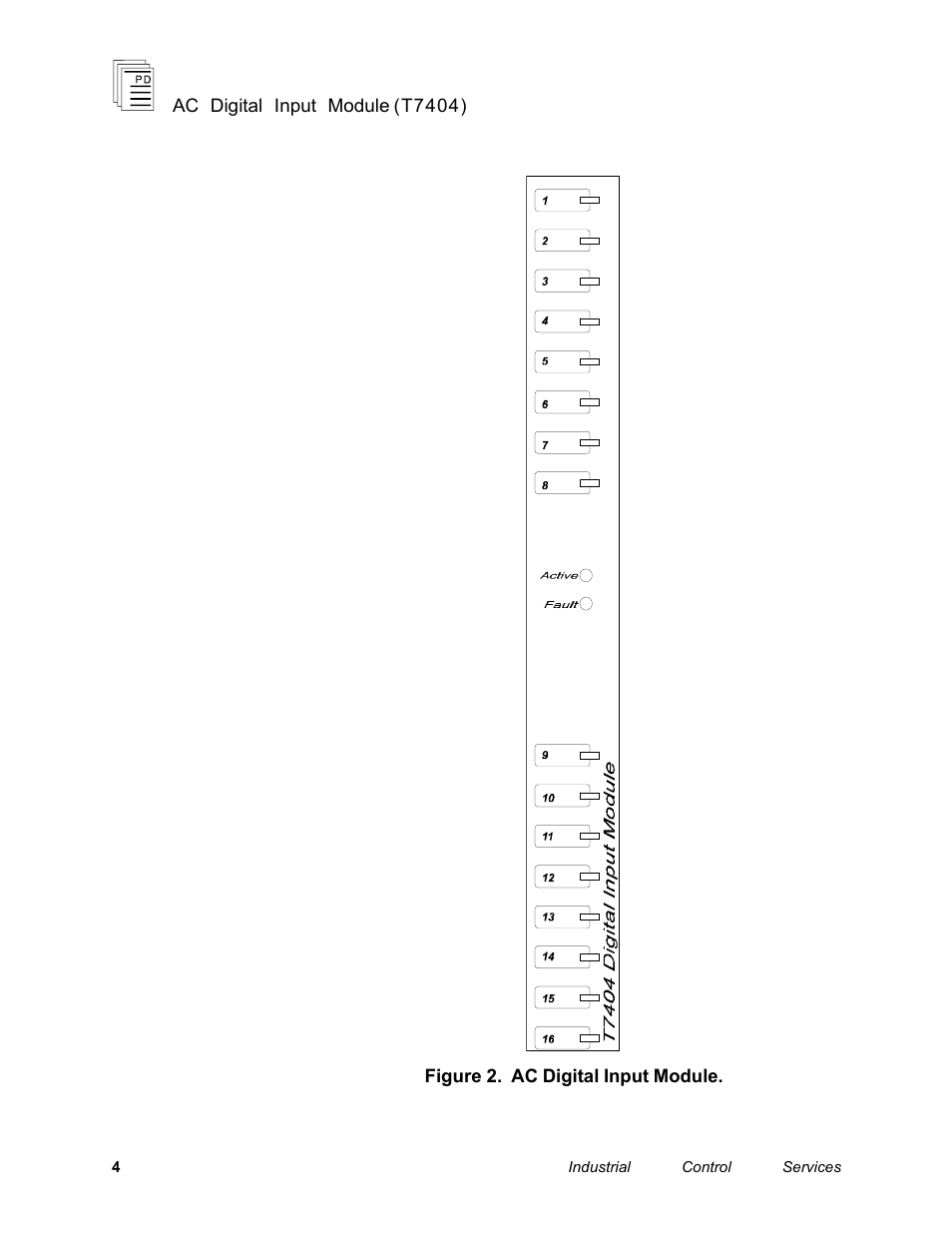 Rockwell Automation T7404 ICS Regent+Plus AC Digital Input Module 110VAC User Manual | Page 4 / 13