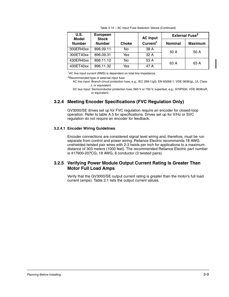 Rockwell Automation GV3000/SE AC Bookshelf Drive Hardware Ref, Installation, and Troubleshooting User Manual | Page 37 / 96