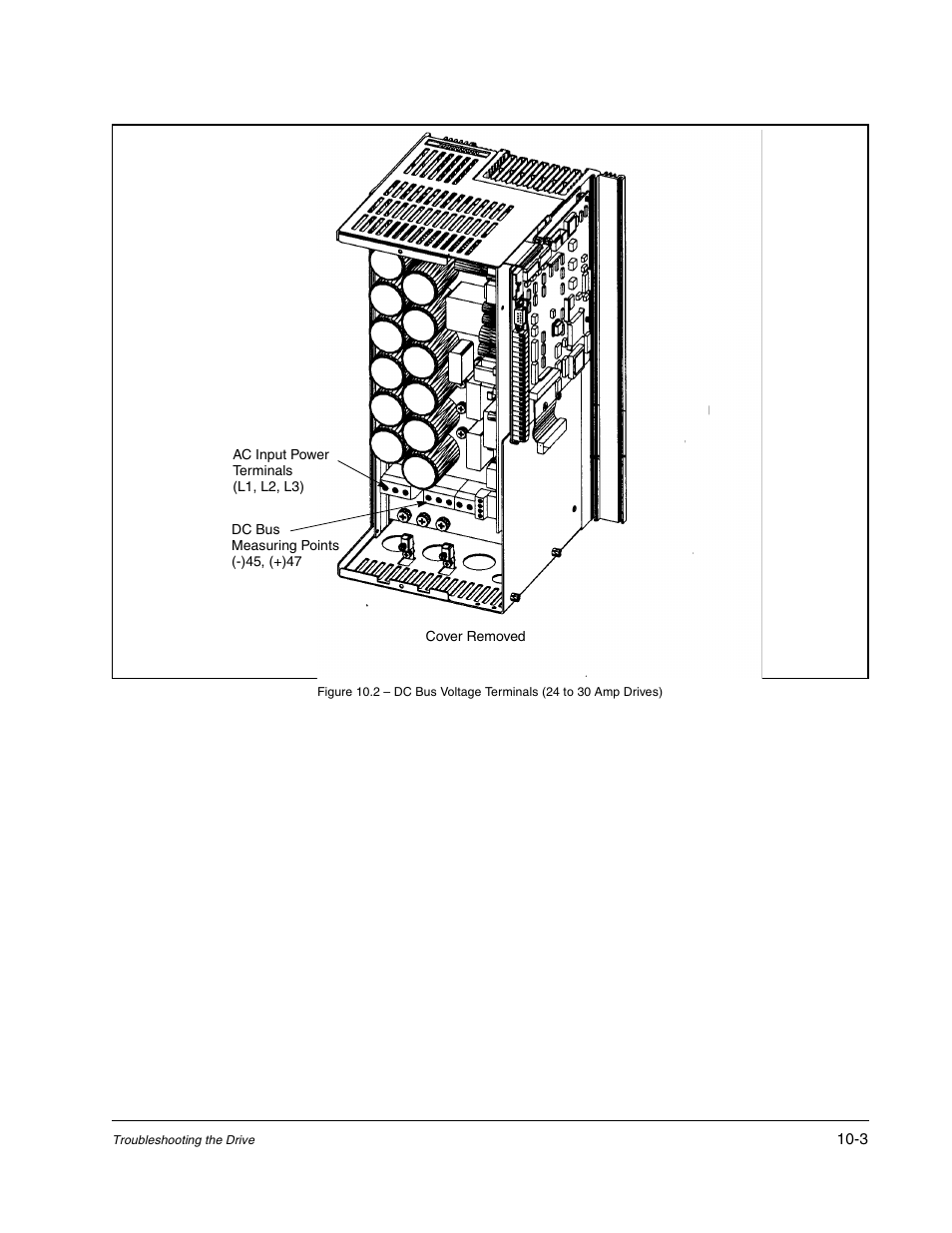 Rockwell Automation GV3000/SE AC Bookshelf Drive Hardware Ref, Installation, and Troubleshooting User Manual | Page 73 / 96