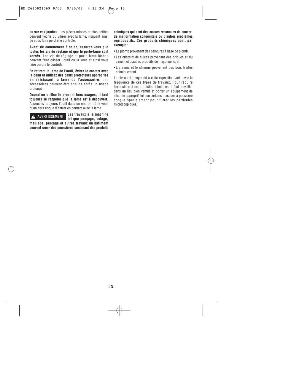 Bosch RS5 User Manual | Page 13 / 32