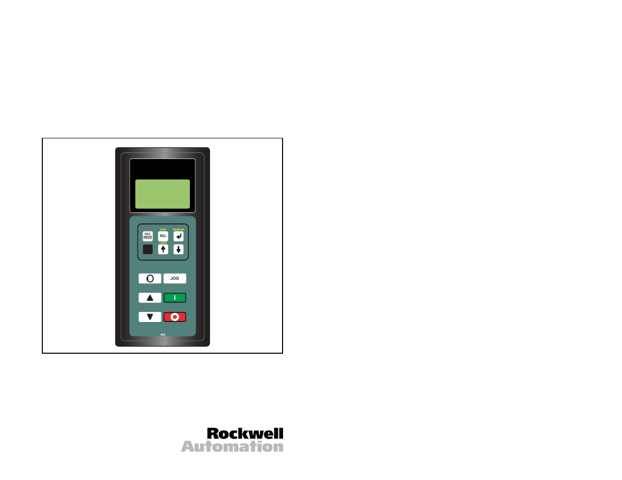 Rockwell Automation MD60 Remote Small OIM (MDI)  User Manual | 6 pages