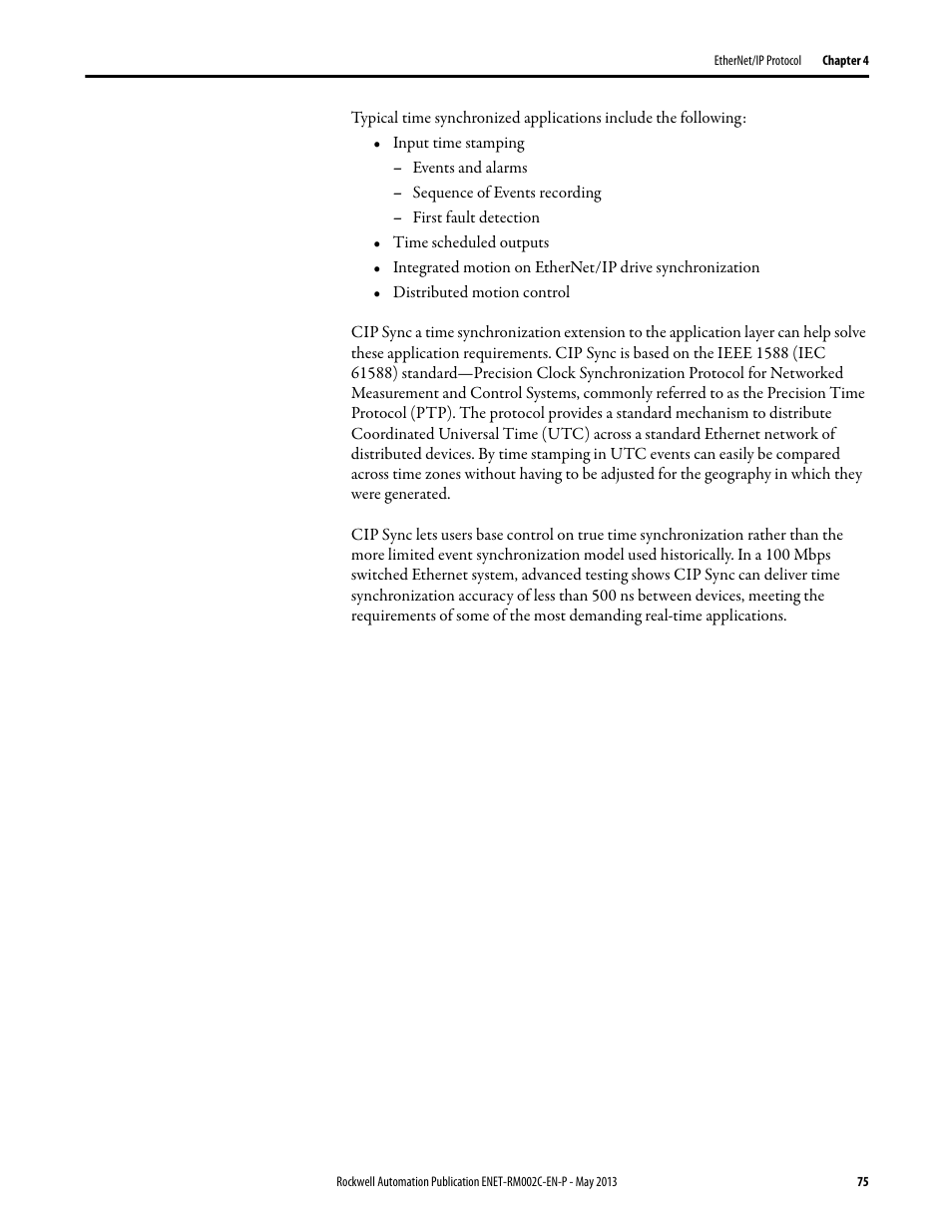 Rockwell Automation Ethernet Design Considerations Reference Manual User Manual | Page 75 / 106