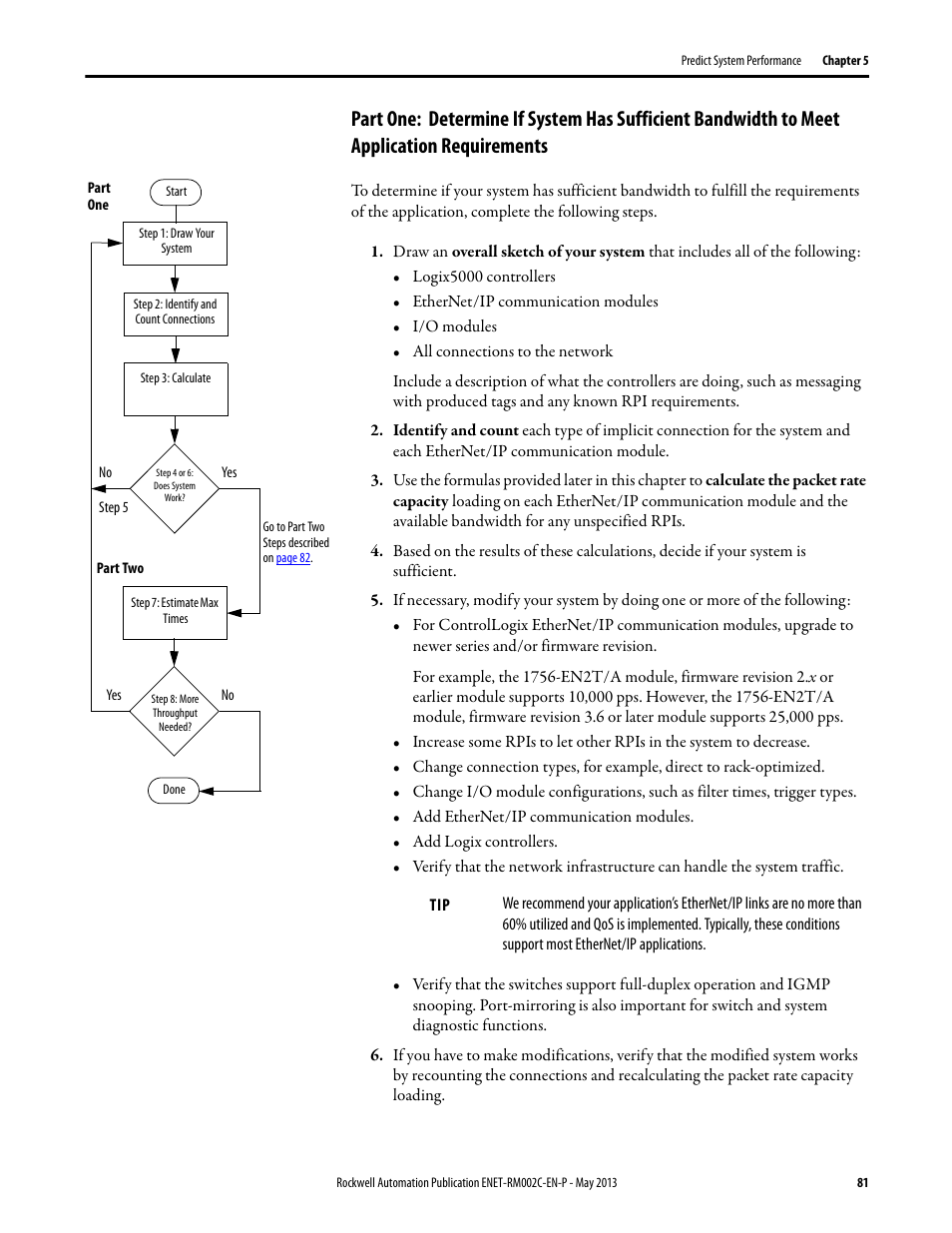 Rockwell Automation Ethernet Design Considerations Reference Manual User Manual | Page 81 / 106