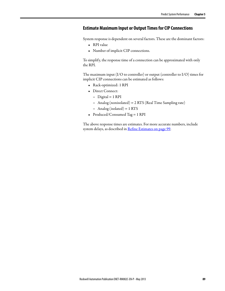 Rockwell Automation Ethernet Design Considerations Reference Manual User Manual | Page 89 / 106