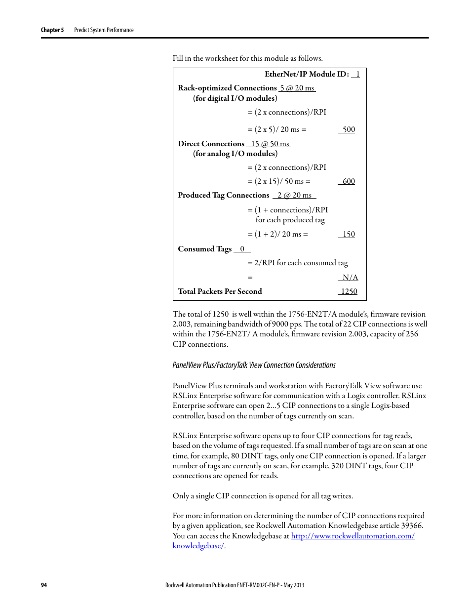 Rockwell Automation Ethernet Design Considerations Reference Manual User Manual | Page 94 / 106