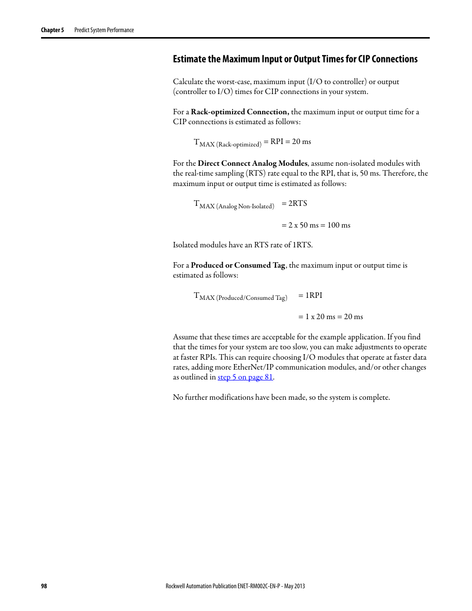 Rockwell Automation Ethernet Design Considerations Reference Manual User Manual | Page 98 / 106