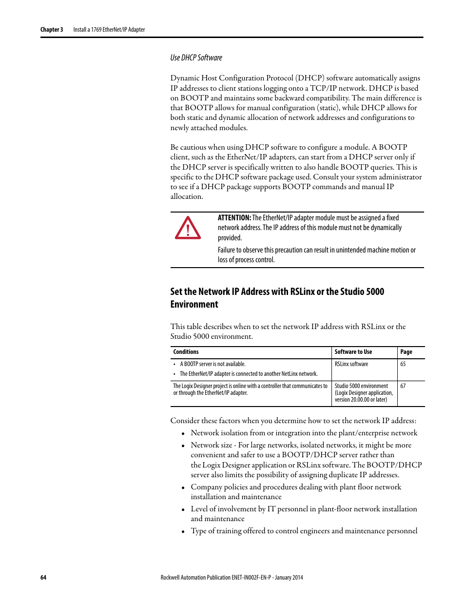 Rockwell Automation 1756-Enxxx_Ewxxx EtherNet/IP Modules Installation Instructions User Manual | Page 64 / 104