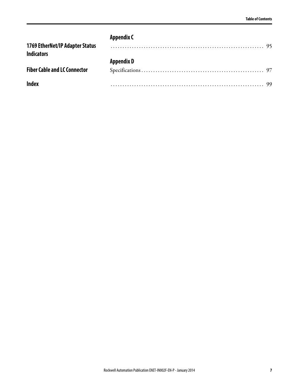 Rockwell Automation 1756-Enxxx_Ewxxx EtherNet/IP Modules Installation Instructions User Manual | Page 7 / 104