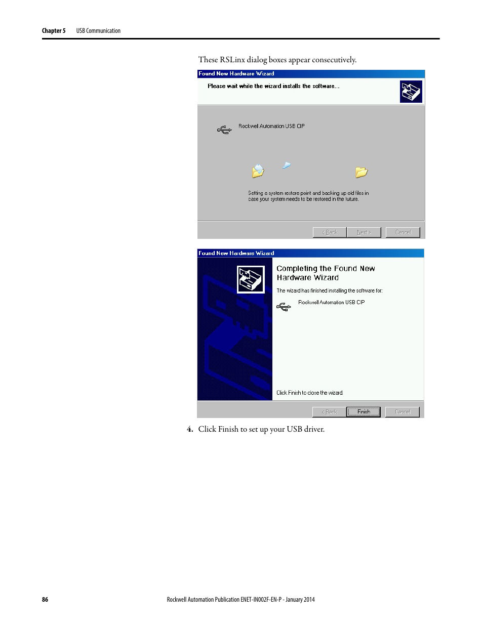 Rockwell Automation 1756-Enxxx_Ewxxx EtherNet/IP Modules Installation Instructions User Manual | Page 86 / 104