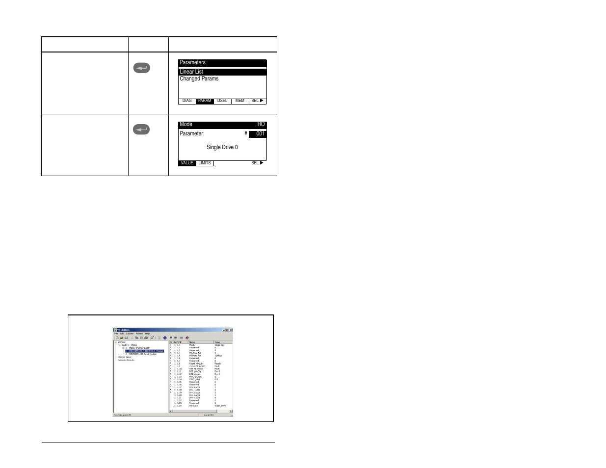 3 using v*s utilities via mdcomm-232 | Rockwell Automation MD65 Profibus Communication Card User Manual | Page 31 / 108