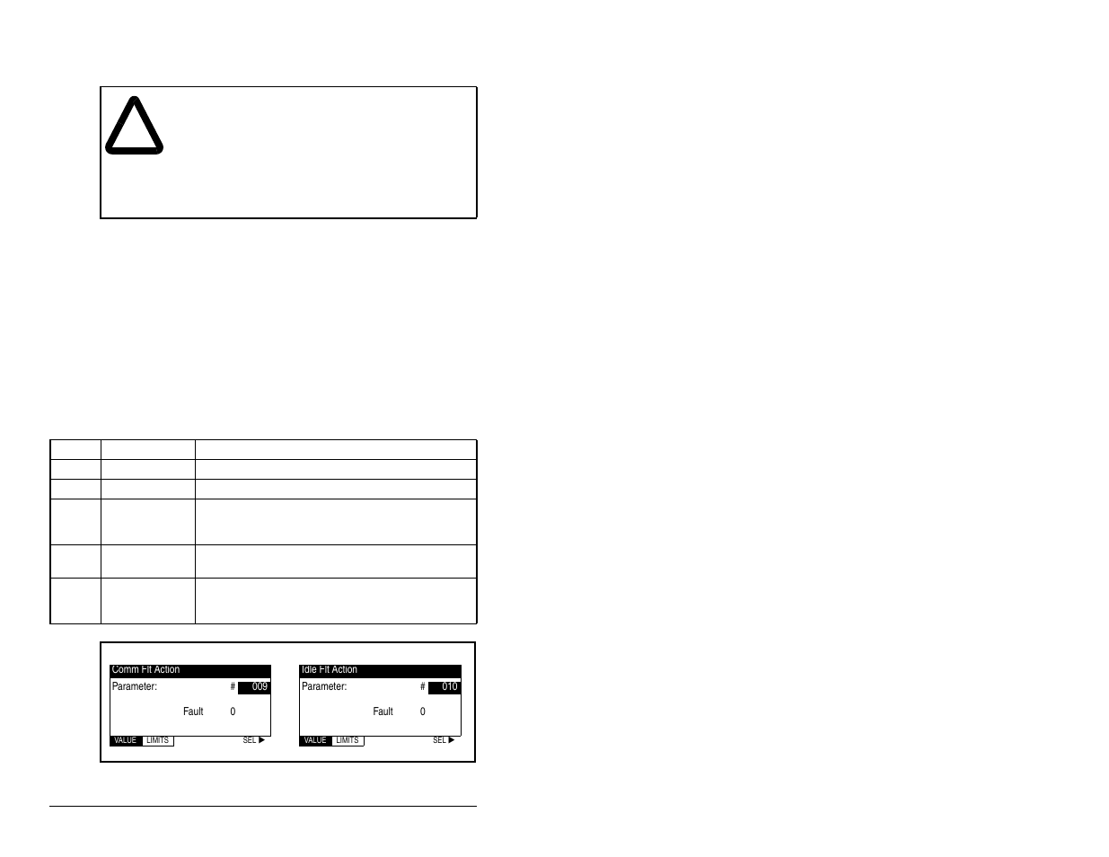 6 setting a fault action, 1 changing the fault action | Rockwell Automation MD65 Profibus Communication Card User Manual | Page 34 / 108