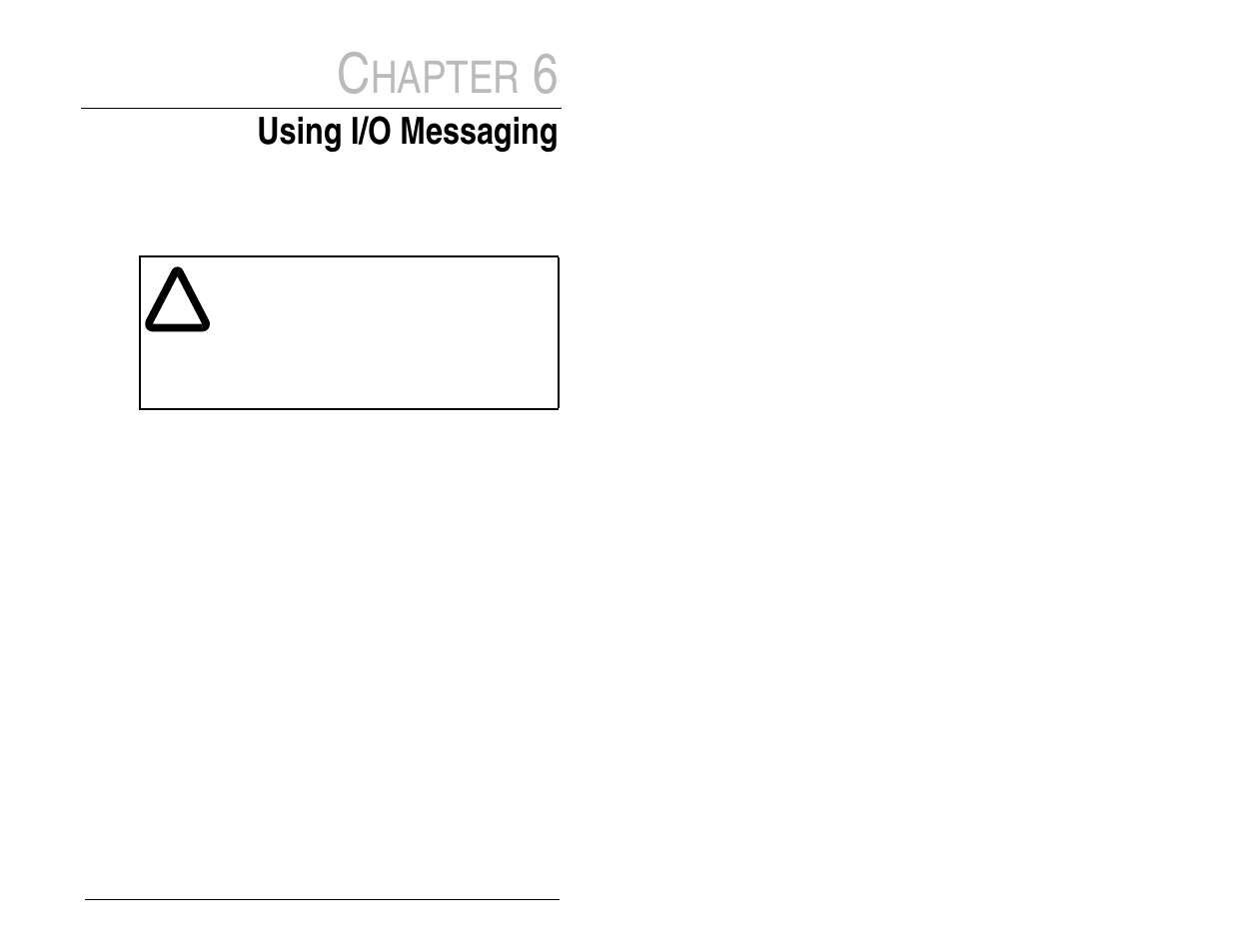 Hapter, Using i/o messaging | Rockwell Automation MD65 Profibus Communication Card User Manual | Page 51 / 108