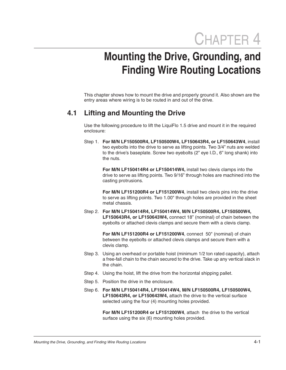 Hapter | Rockwell Automation Liqui-Flo 1.5 AC Power Modules V1.2 User Manual | Page 29 / 74