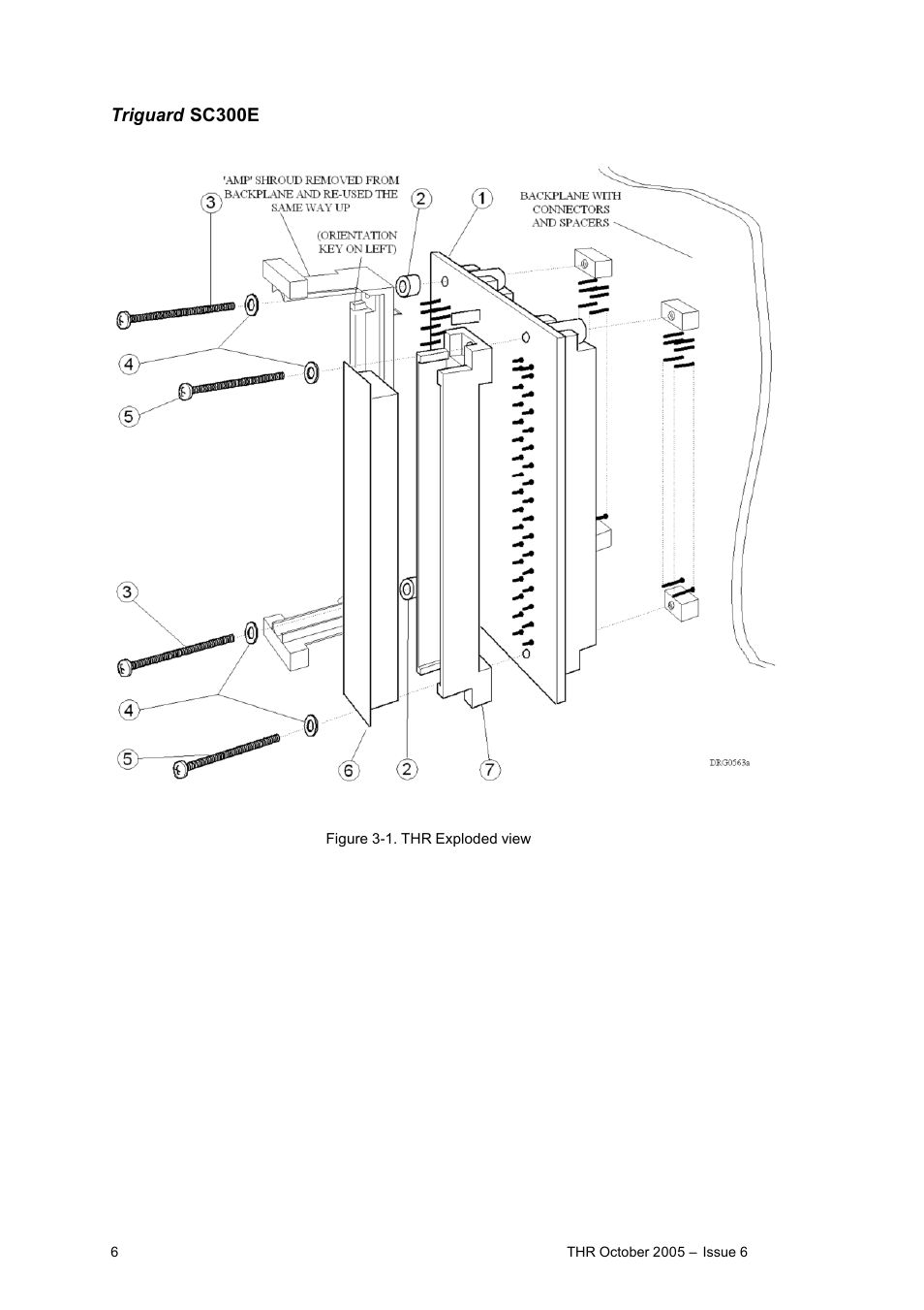 Triguard sc300e | Rockwell Automation THR Hot Repair Adaptor User Manual | Page 6 / 7