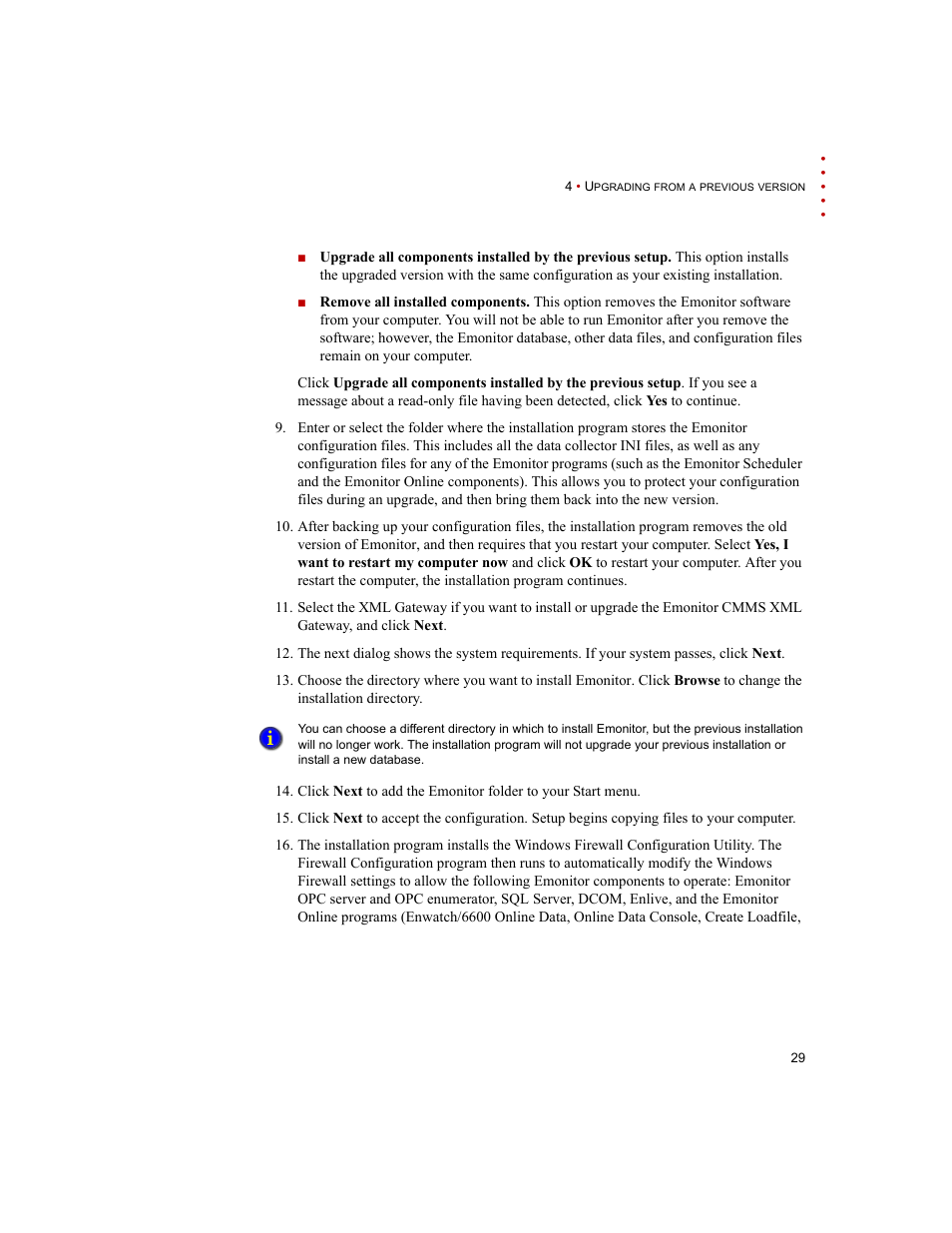 Rockwell Automation Emonitor with an Oracle Multi-User Database User Manual | Page 33 / 42