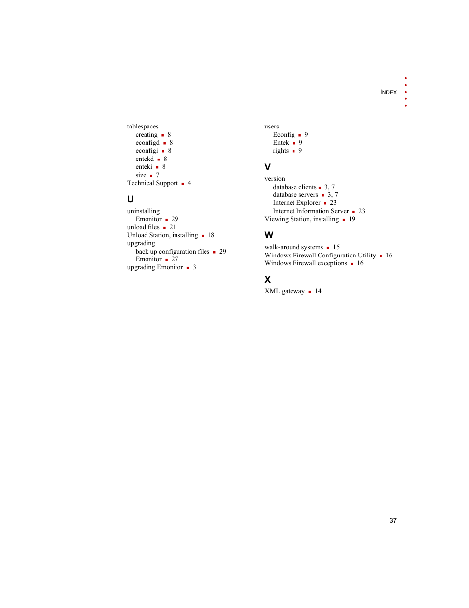 Rockwell Automation Emonitor with an Oracle Multi-User Database User Manual | Page 41 / 42