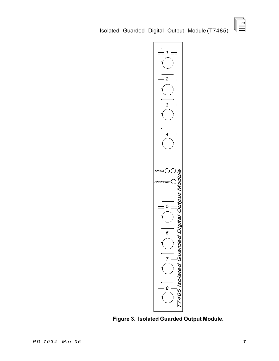 Rockwell Automation T7485 ICS Regent+Plus Isolated Guarded Output Modules User Manual | Page 7 / 20