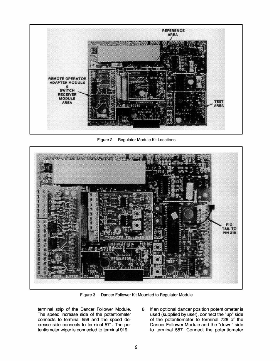 Rockwell Automation FlexPak Plus/MinPak Plus Dancer Follower Kit 14C230 User Manual | Page 2 / 4