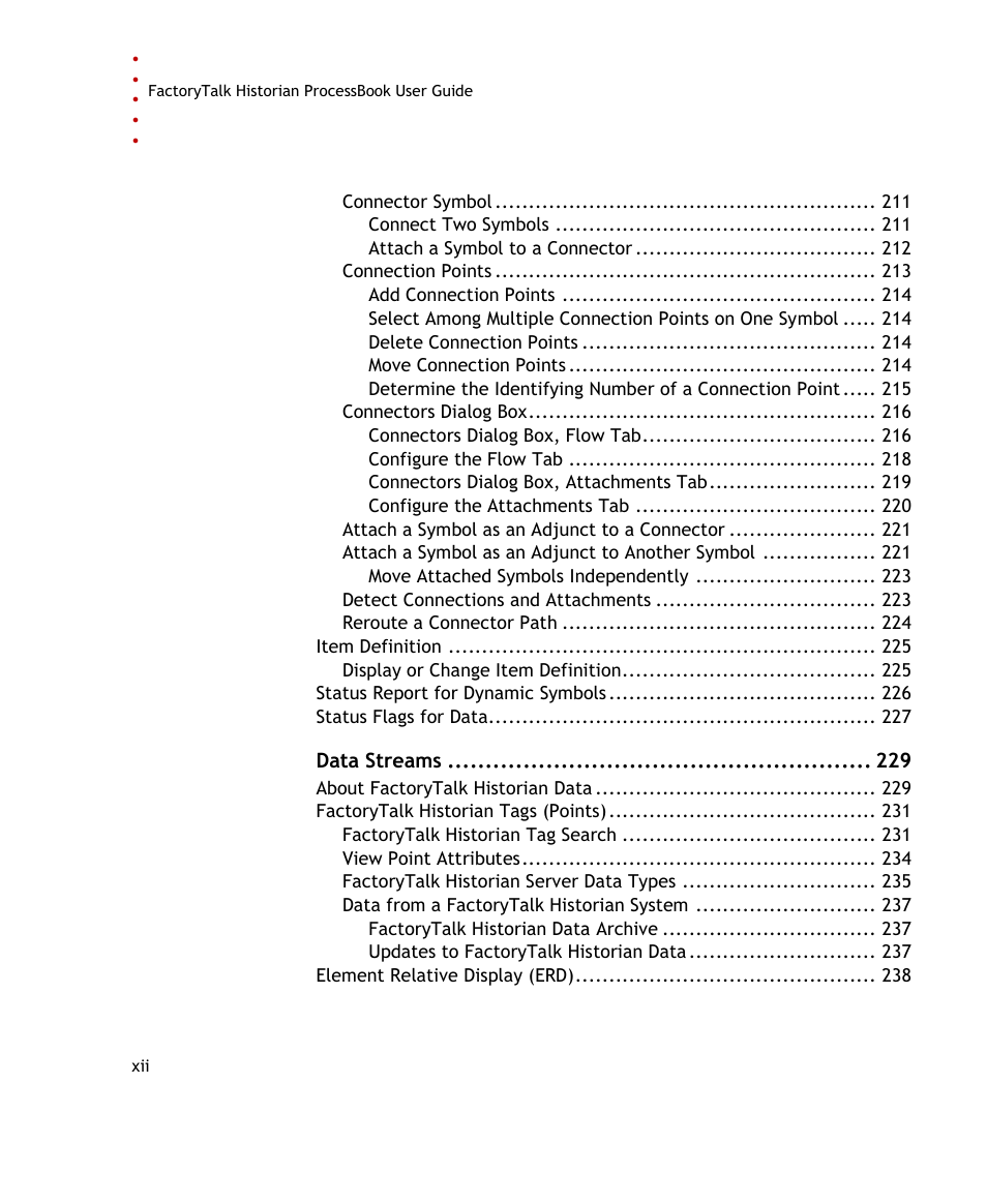 Rockwell Automation FactoryTalk Historian SE ProcessBook 3.2 User Guide User Manual | Page 12 / 378