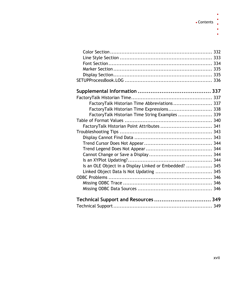 Rockwell Automation FactoryTalk Historian SE ProcessBook 3.2 User Guide User Manual | Page 17 / 378