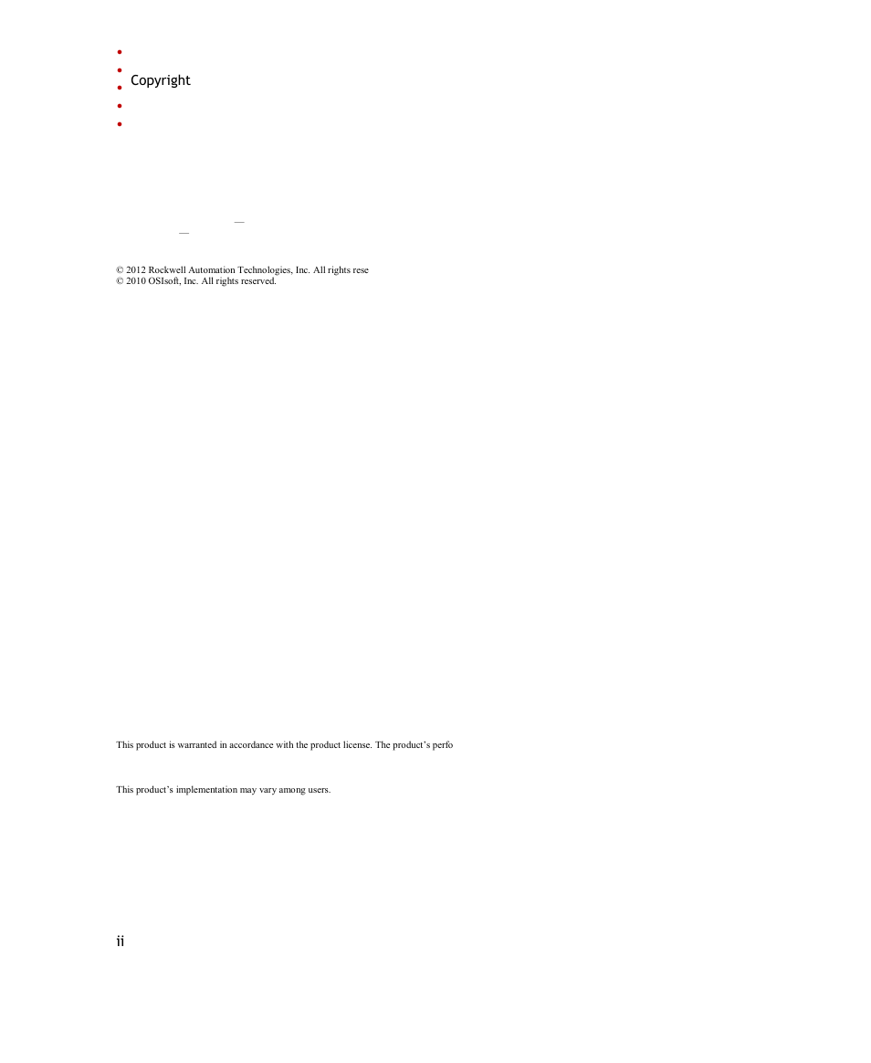 Rockwell Automation FactoryTalk Historian SE ProcessBook 3.2 User Guide User Manual | Page 2 / 378