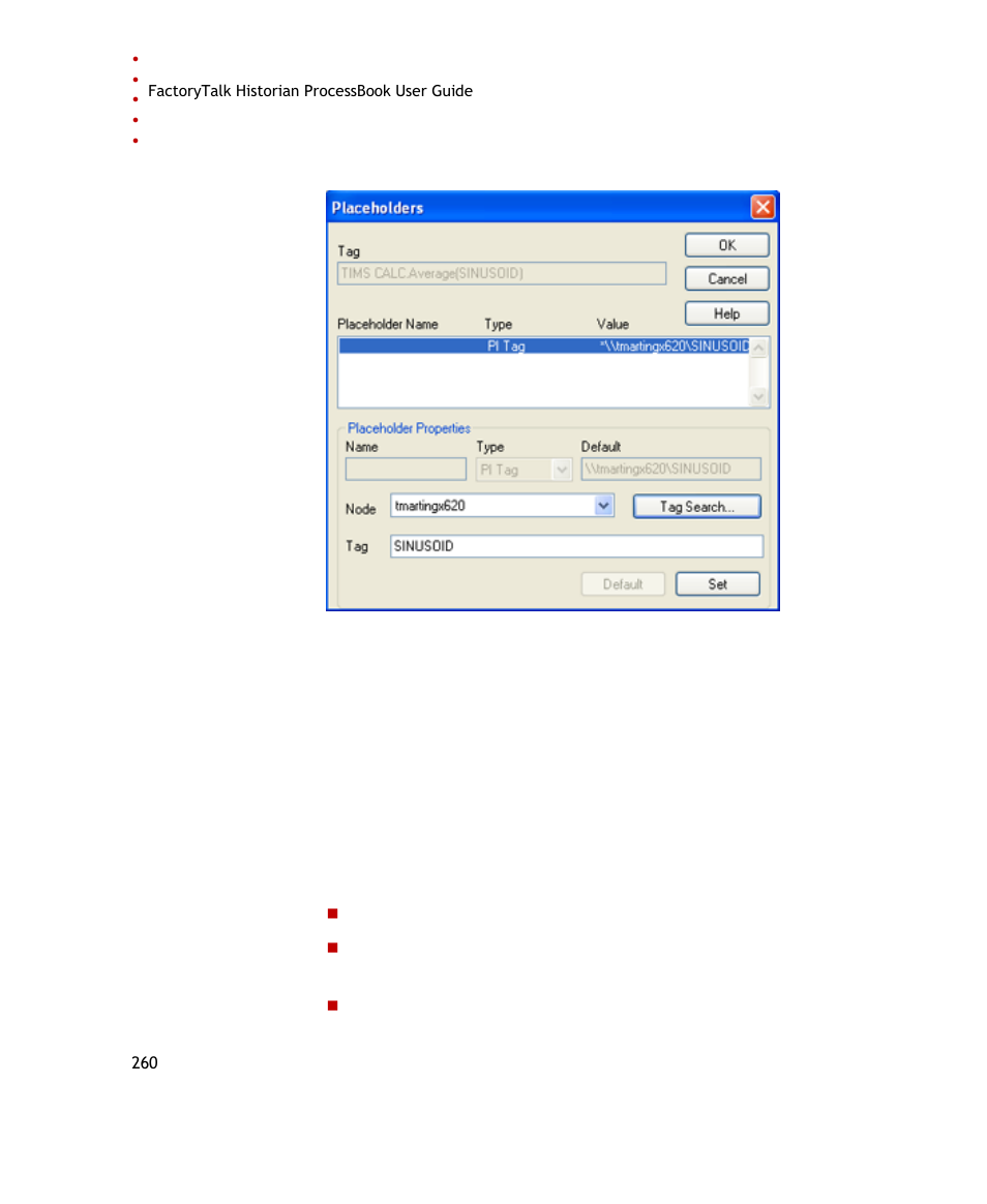 Rockwell Automation FactoryTalk Historian SE ProcessBook 3.2 User Guide User Manual | Page 278 / 378